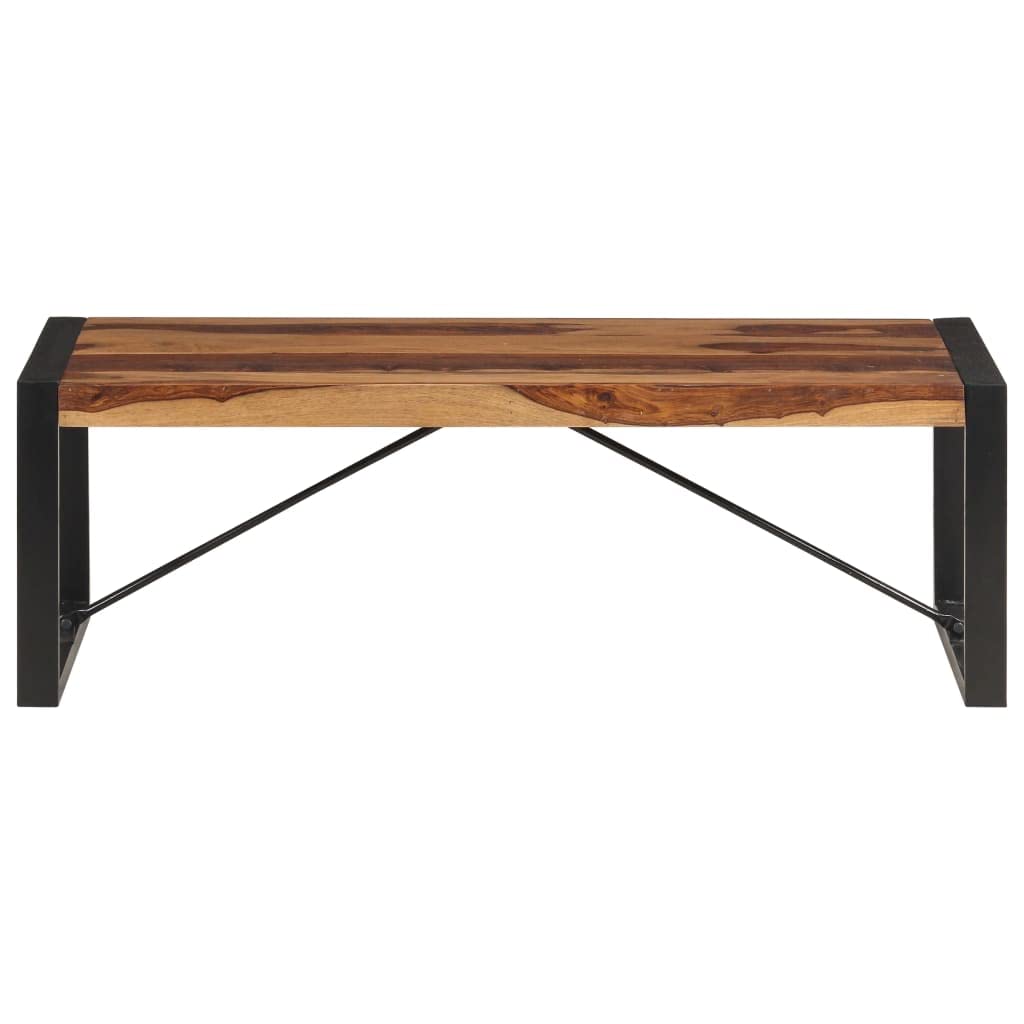 Brown Solid Sheesham Wood Coffee Table E365837
