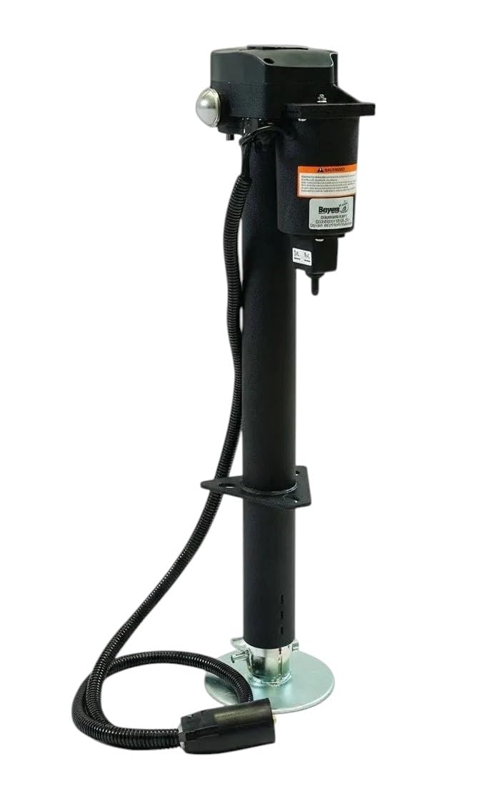 Electric Trailer Tongue Jack with Drop Leg 12V 3500 lb S463