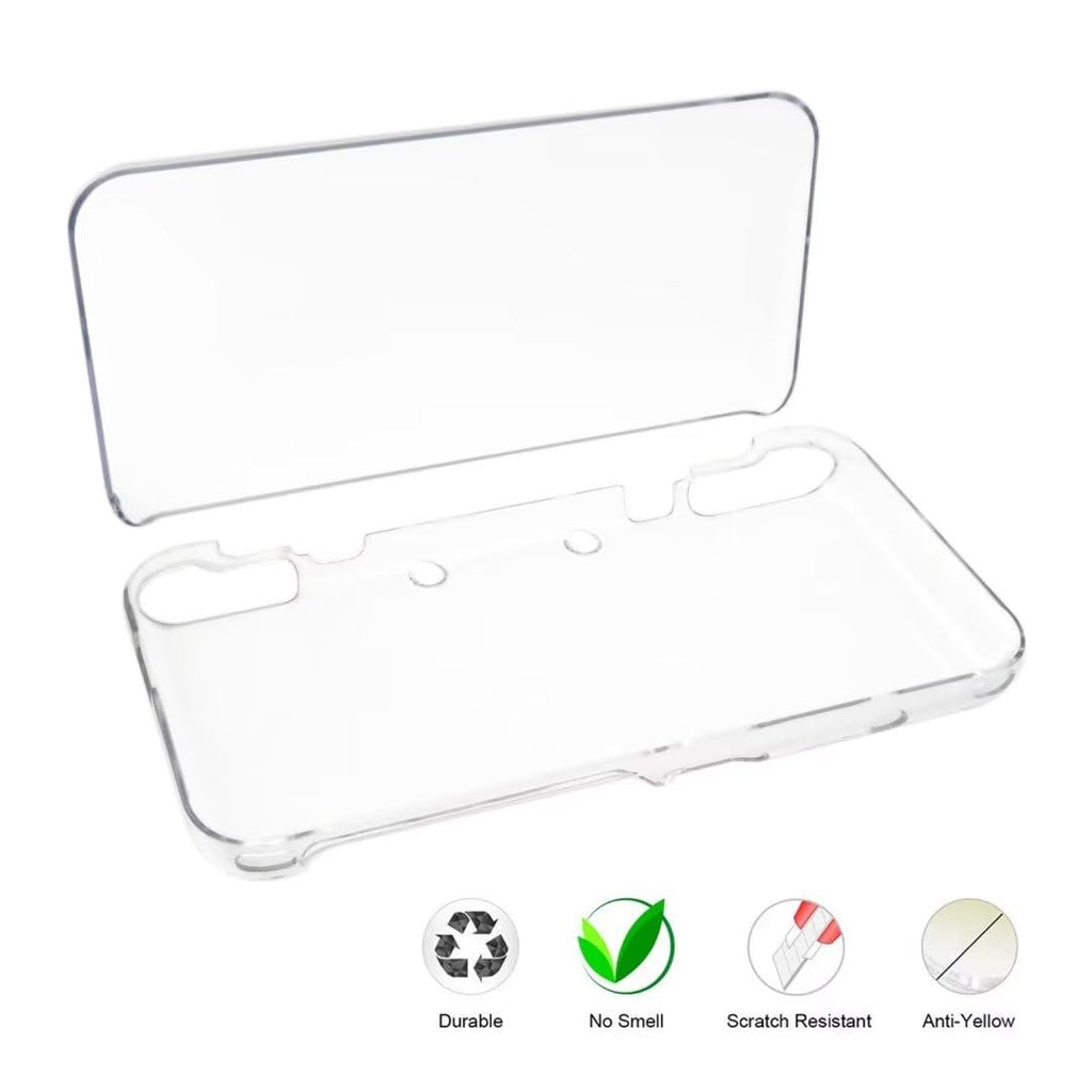 Clear Crystal Protective Hard Shell Case Cover for New Nintendo 2DS XL F29401