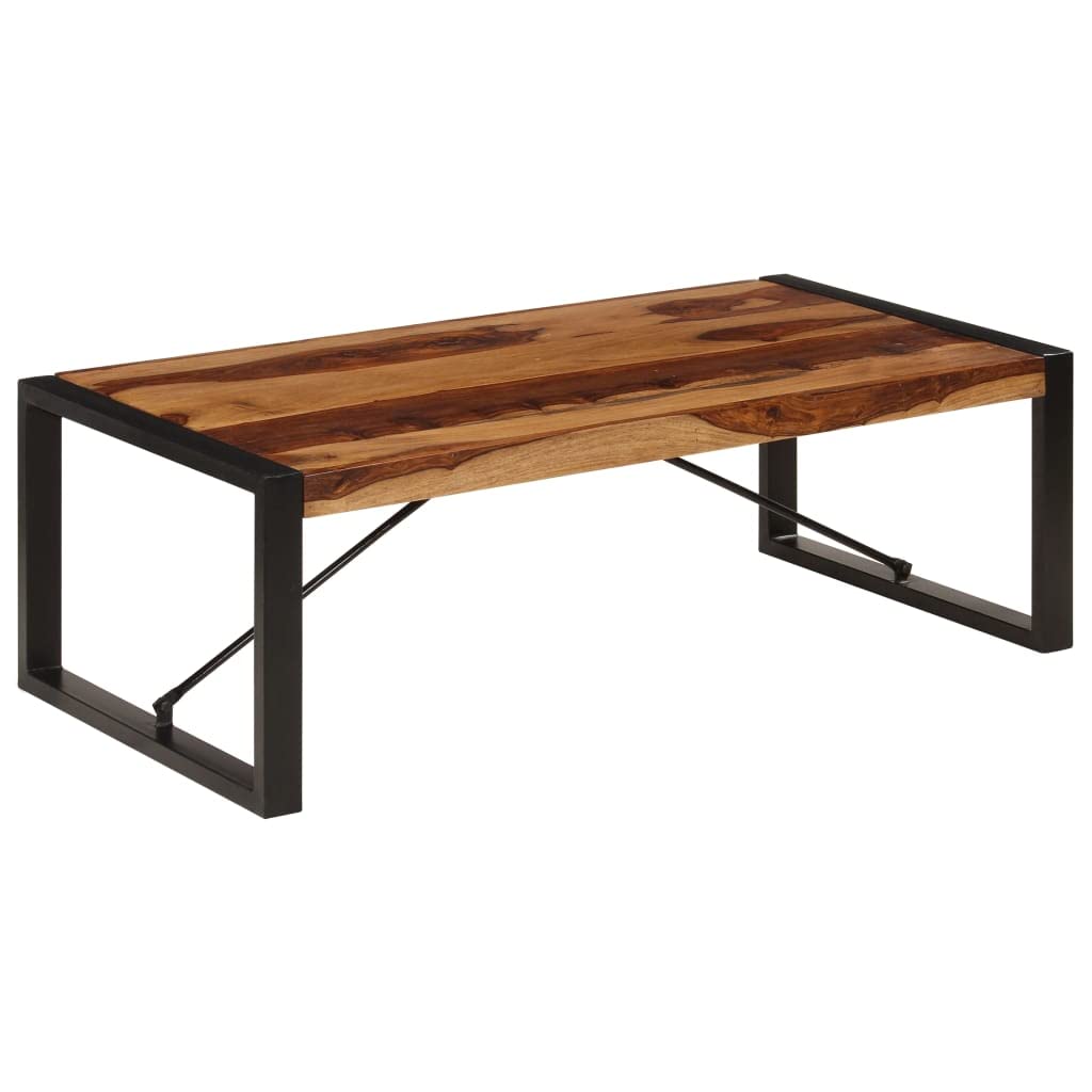Brown Solid Sheesham Wood Coffee Table E365837