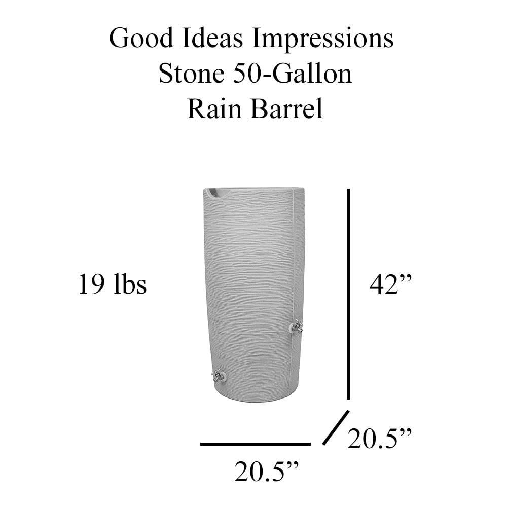 50 Gallon Rain Saver - Black M9698