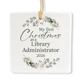 Ceramic 3-inch Square Ornament G970011