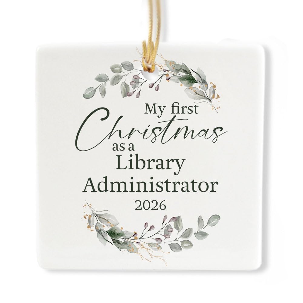 Ceramic 3-inch Square Ornament G970011