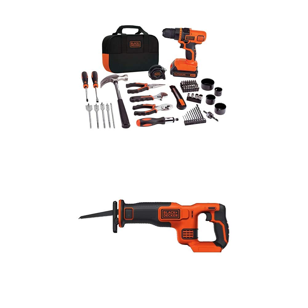 20-Volt MAX Lithium-Ion Drill and Reciprocating Saw H727
