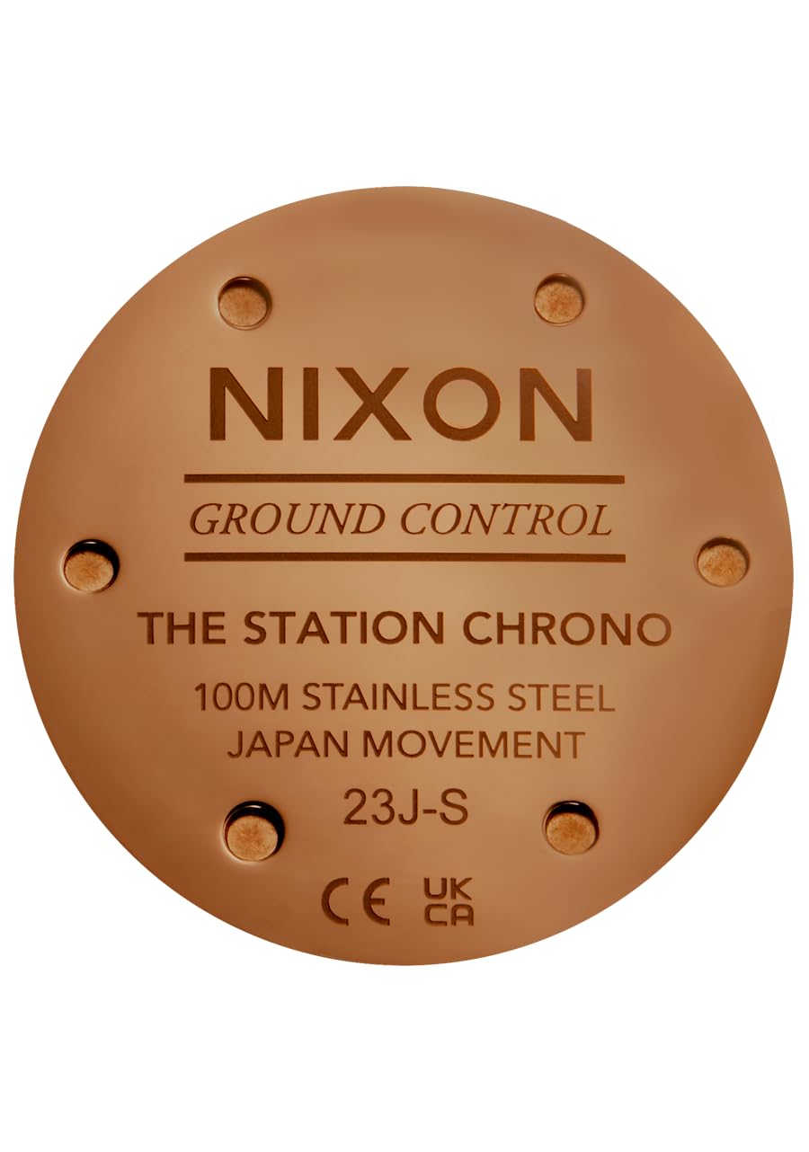 Chocolate Brown Leather Chrono Watch R824805