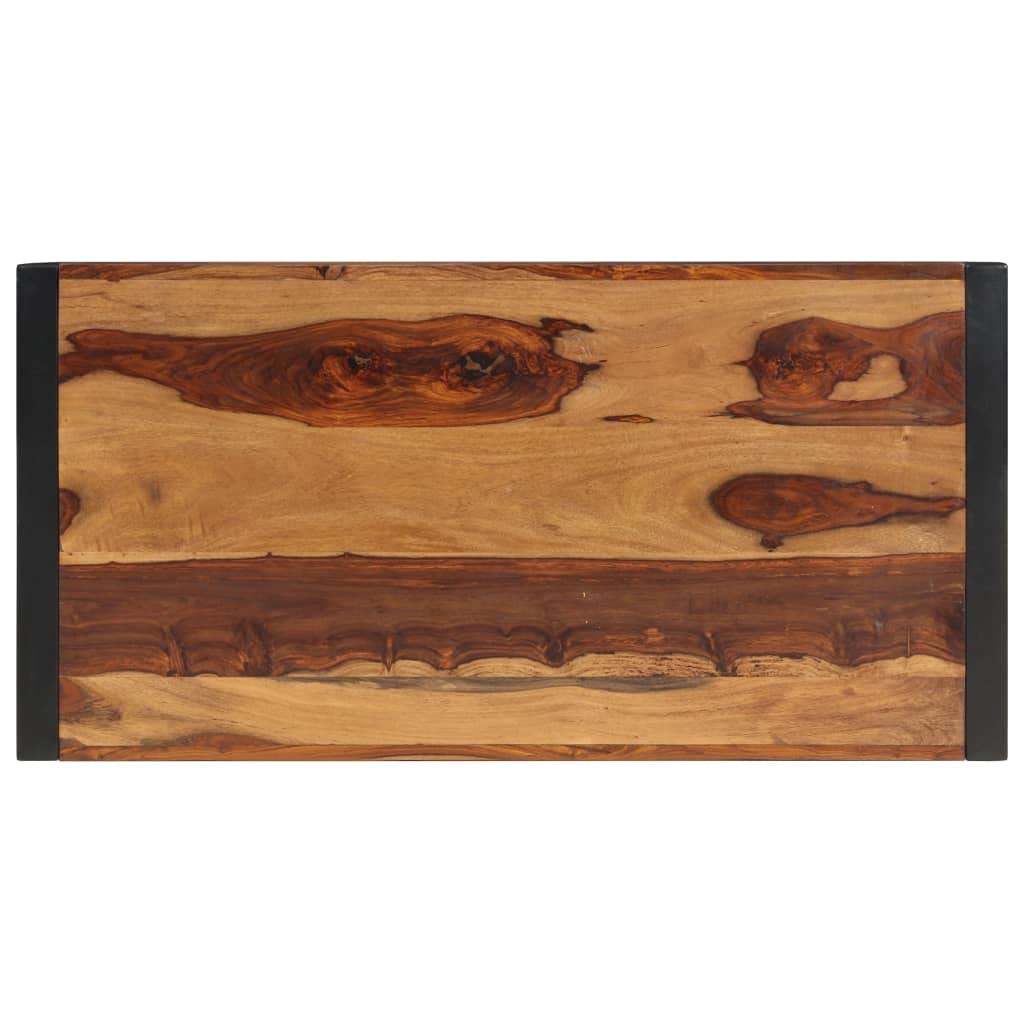 Brown Solid Sheesham Wood Coffee Table E365837