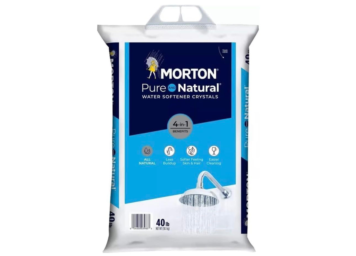 Pure and Natural Water Softener Crystals 4 Pack, 40 lb M116