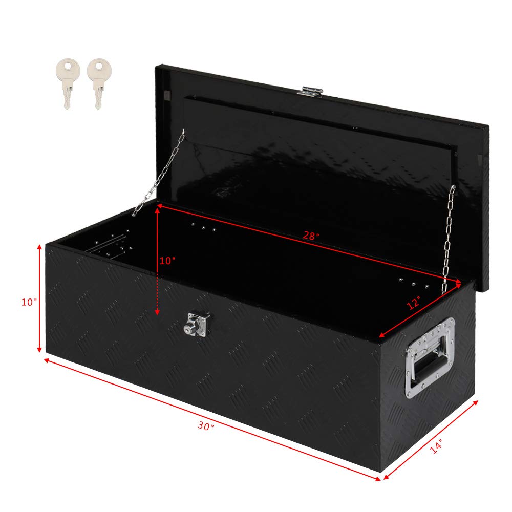 30 Inch Aluminum Truck Tool Box Lockable N239737