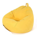 Yellow Washable Bean Bag Chair Cover H314315