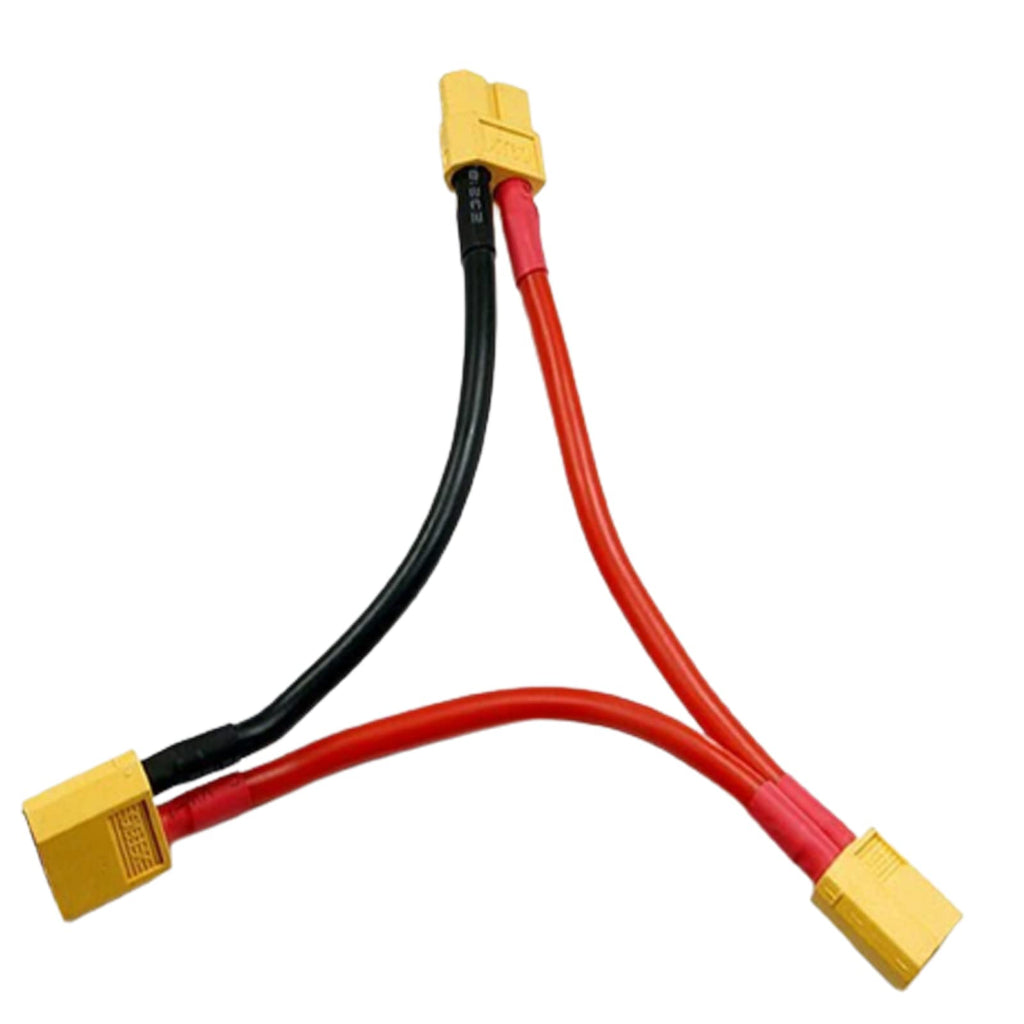 3 Pieces Battery Adapter Cable Y-Type Harness Connector XT60 Parallel T649