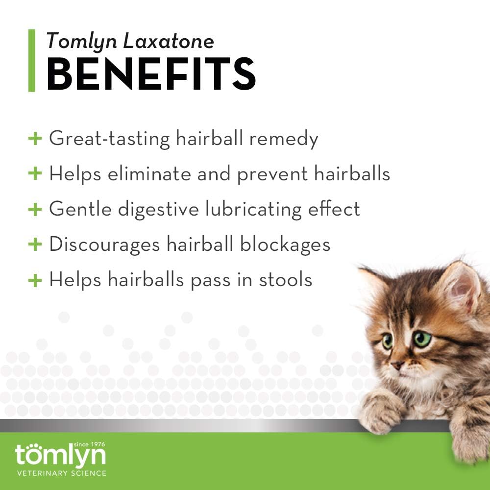 Catnip Flavored Hairball Remedy Gel for Cats, 4.25oz 2 Pack I226