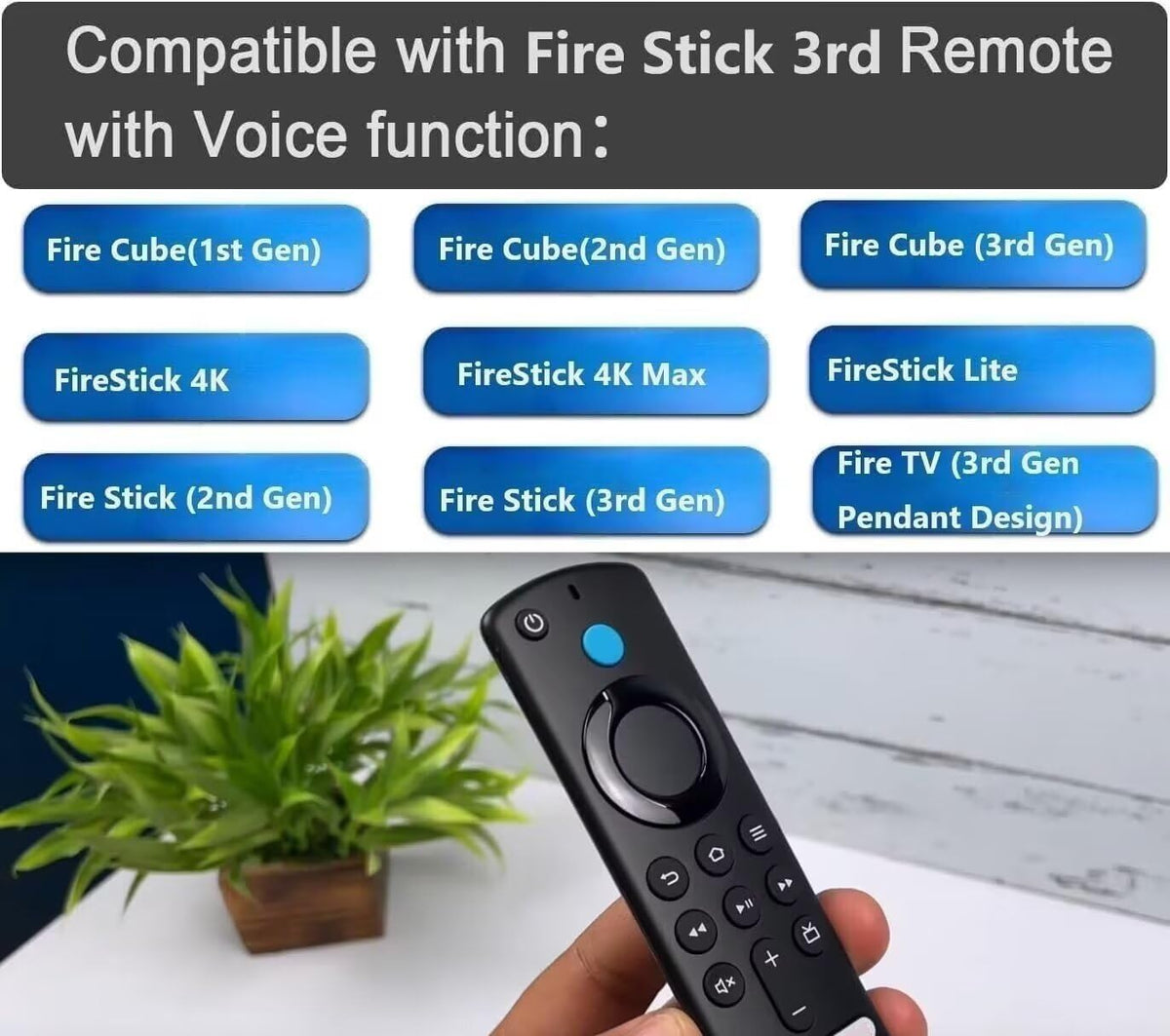 Replacement Remote Control Y579747