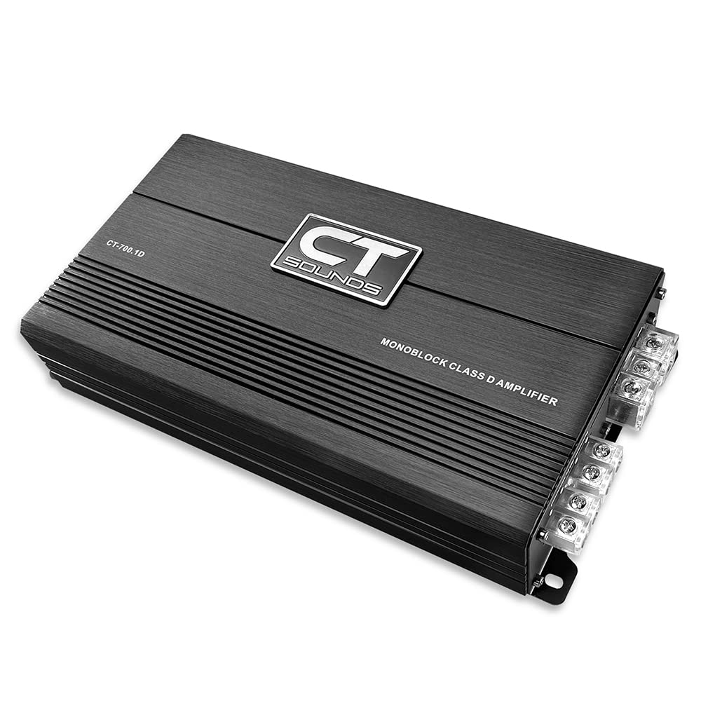 700 Watts RMS Class D Monoblock Car Audio Amplifier V697601