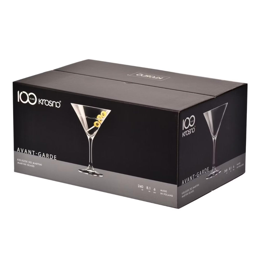 Martini Glasses Set of 6, 5.1 oz N840793