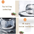 Stainless Steel Coffee Maker and Coffee Grinder Bundle B442287