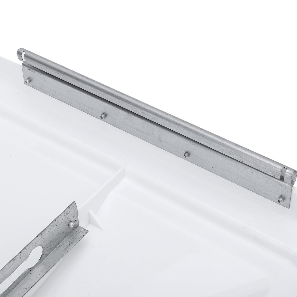 2 Pack 14 Inch White Polypropylene RV Roof Vent Cover N8273
