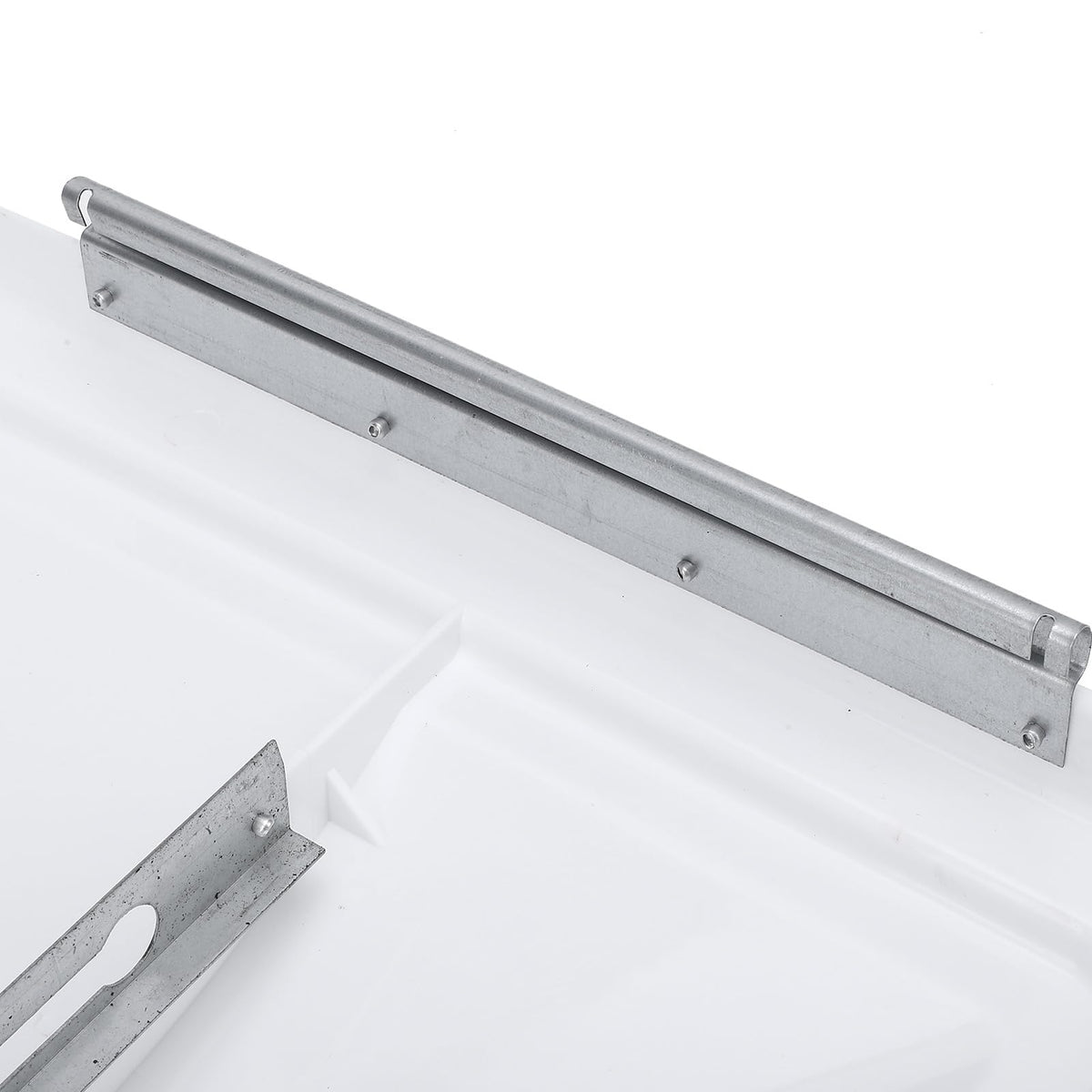 2 Pack 14 Inch White Polypropylene RV Roof Vent Cover N8273