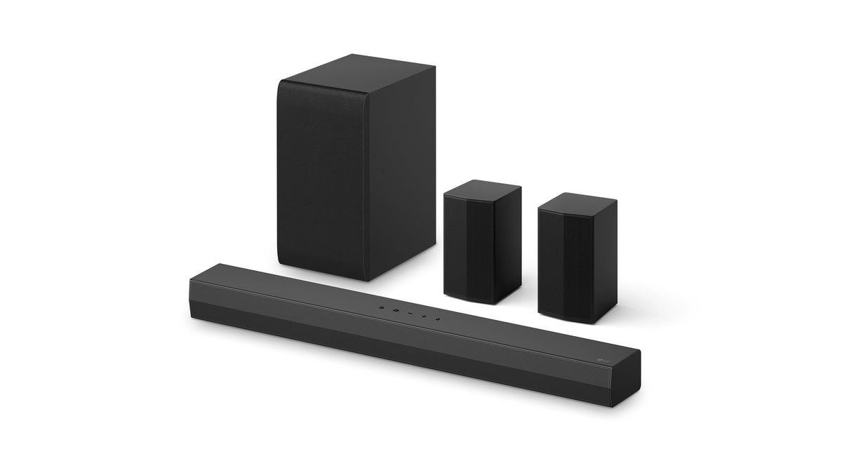 4.1 ch. Home Theater Soundbar with Rear Surround Speakers and Wireless Subwoofer A161