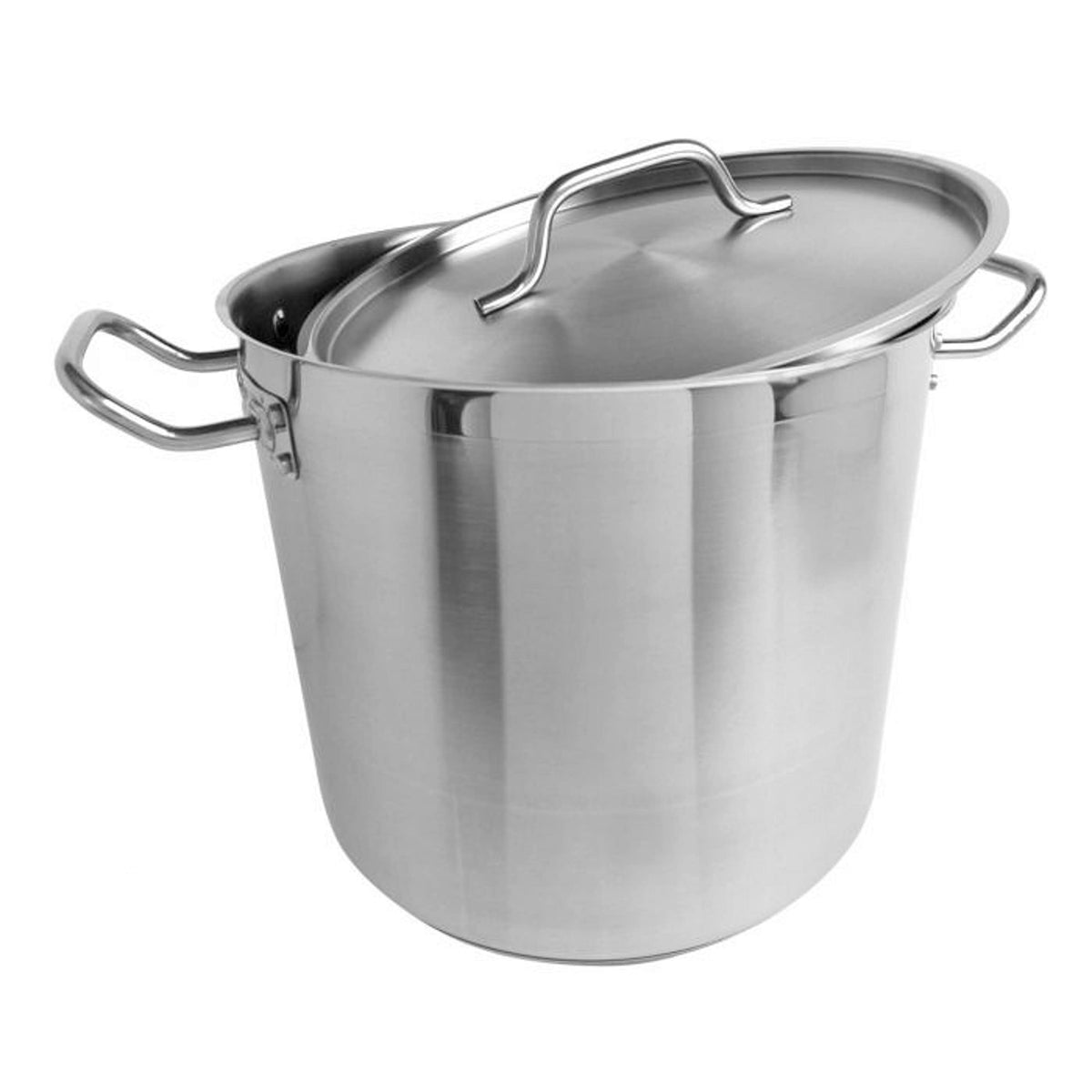 40 qt. Stainless Steel Stock Pot with Lid L876