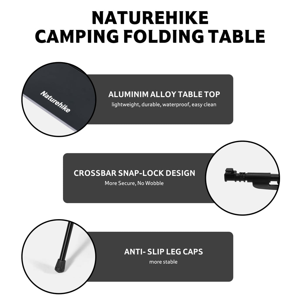 Portable Lightweight Folding Camping Table R6525