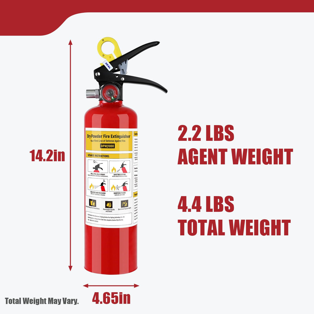 2.5 lb ABC Dry Chemical Fire Extinguishers H29541