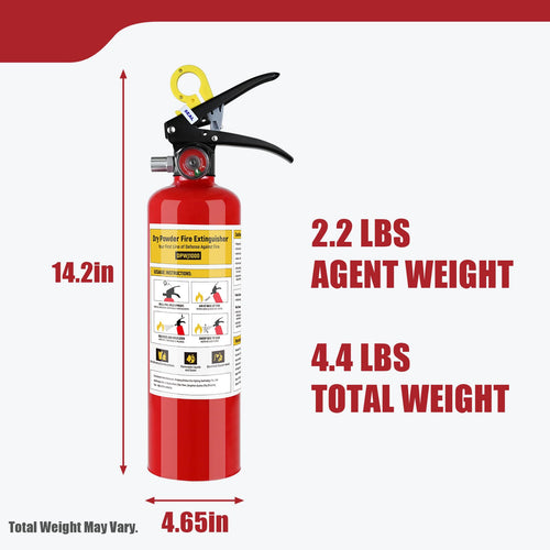 2.5 lb ABC Dry Chemical Fire Extinguishers H29541