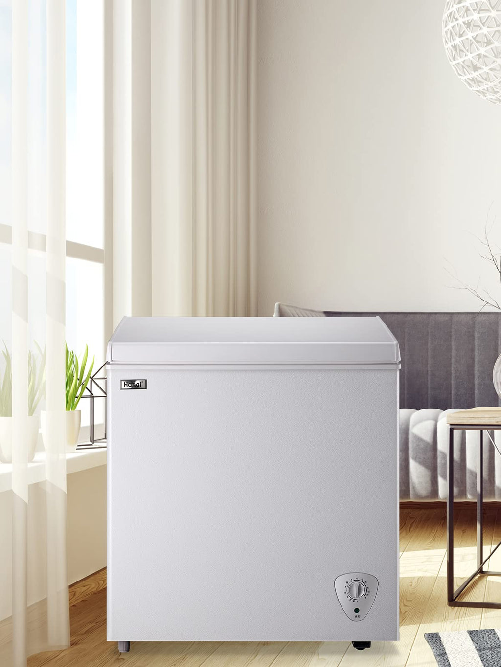 White 5.0 Cu.Ft Chest Freezer S934