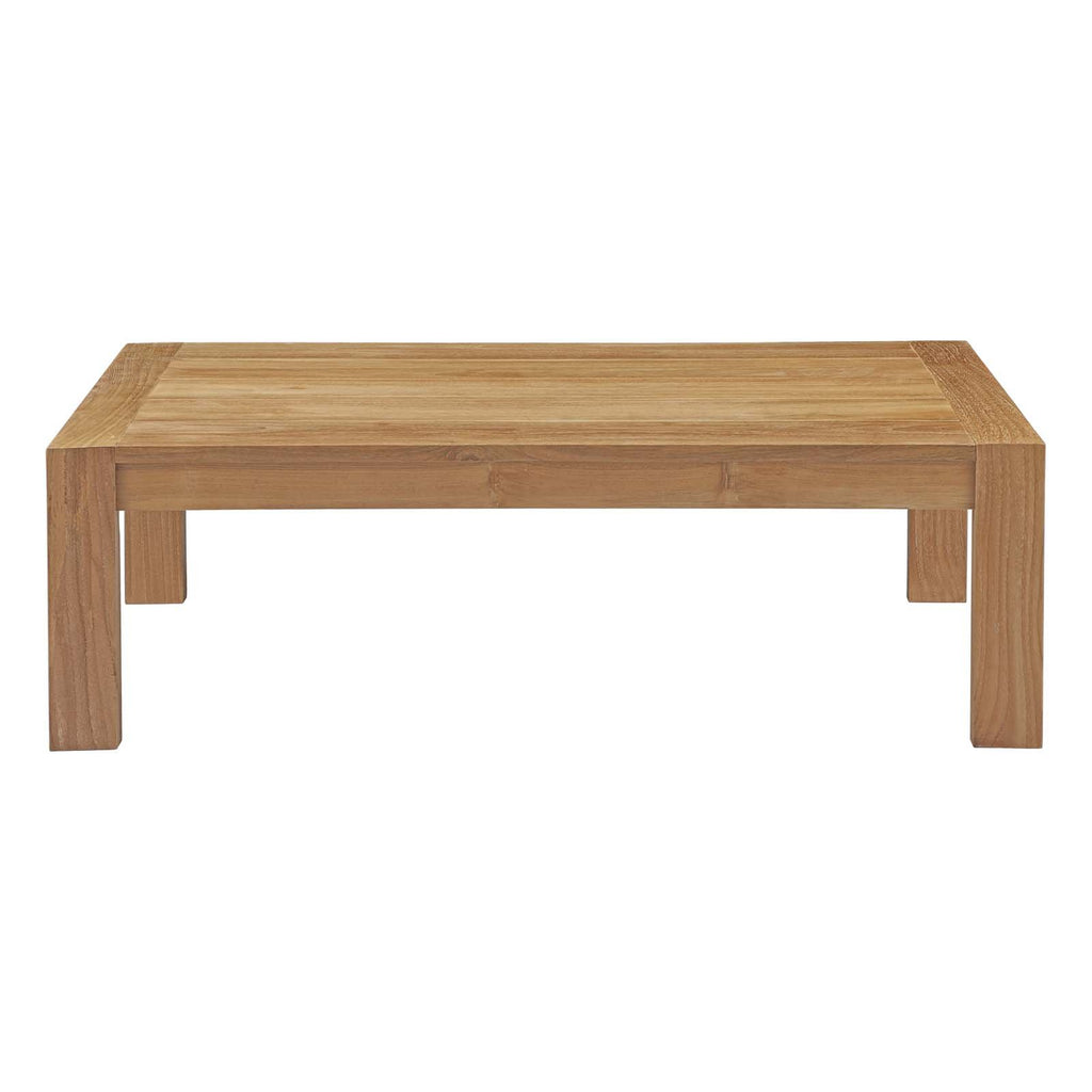Teak Wood Outdoor Coffee Table Y917565