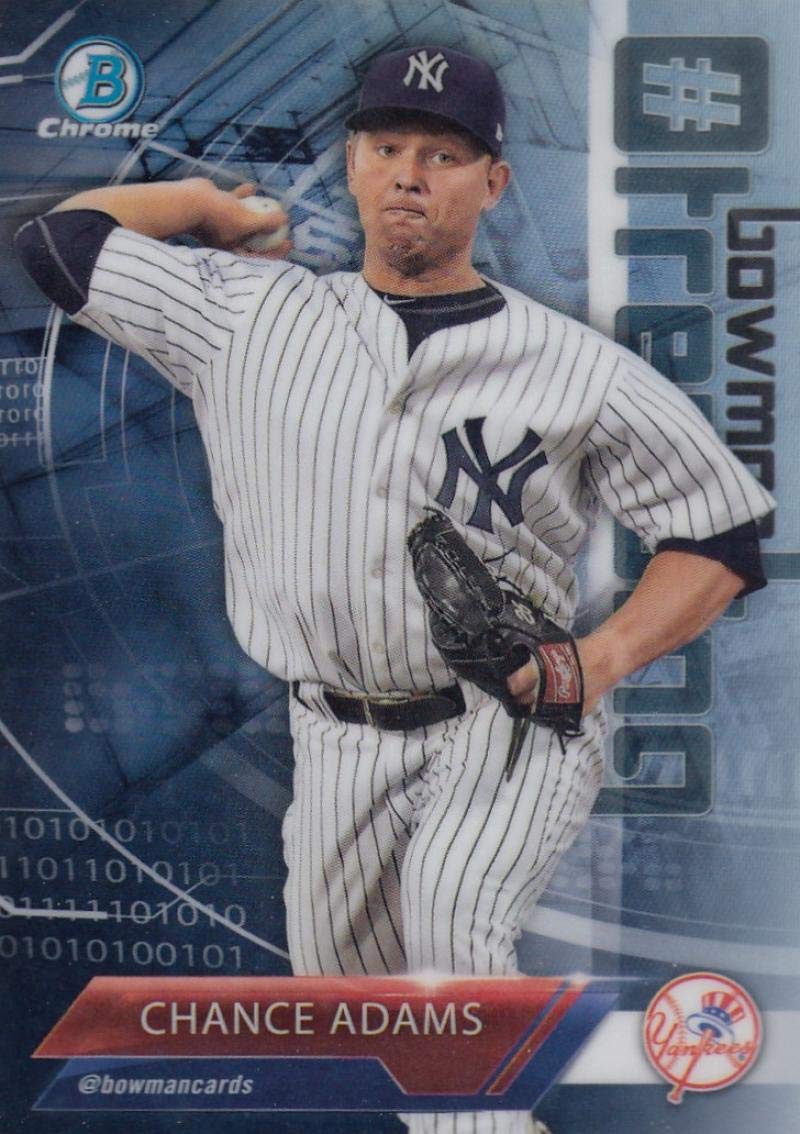 Baseball MLB 2018 Bowman Mega Box Chrome Chance Adams Yankees J240320