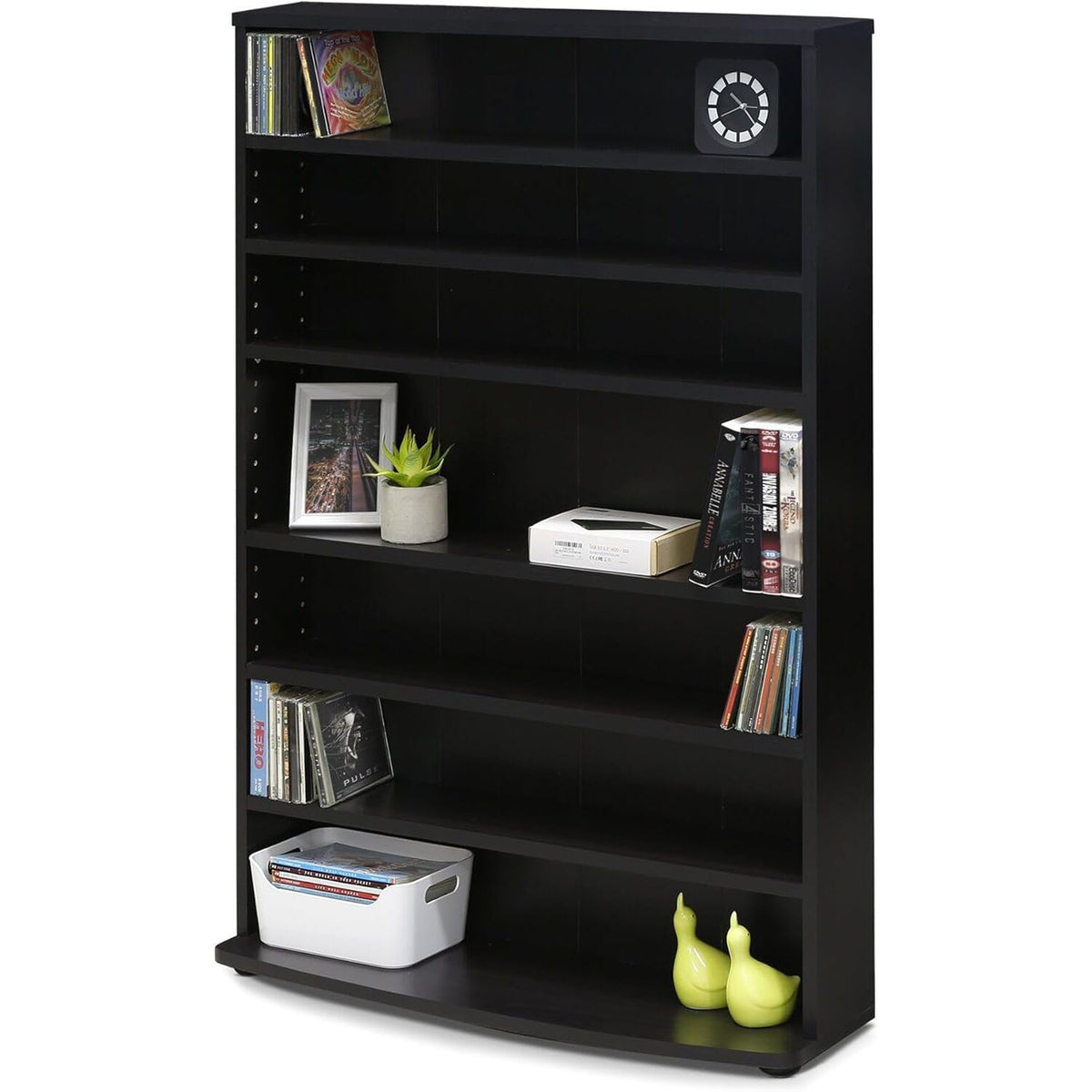 6 Tier Adjustable Multimedia Storage Tower F206681
