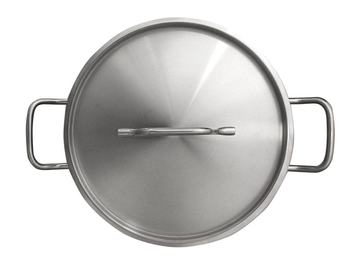 40 qt. Stainless Steel Stock Pot with Lid L876