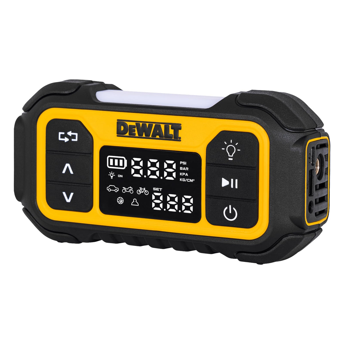 Portable 150 PSI 12V Tire Inflator with Digital Pressure Gauge P6979