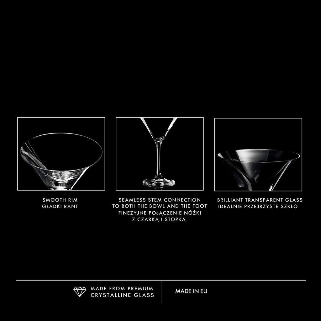 Martini Glasses Set of 6, 5.1 oz N840793
