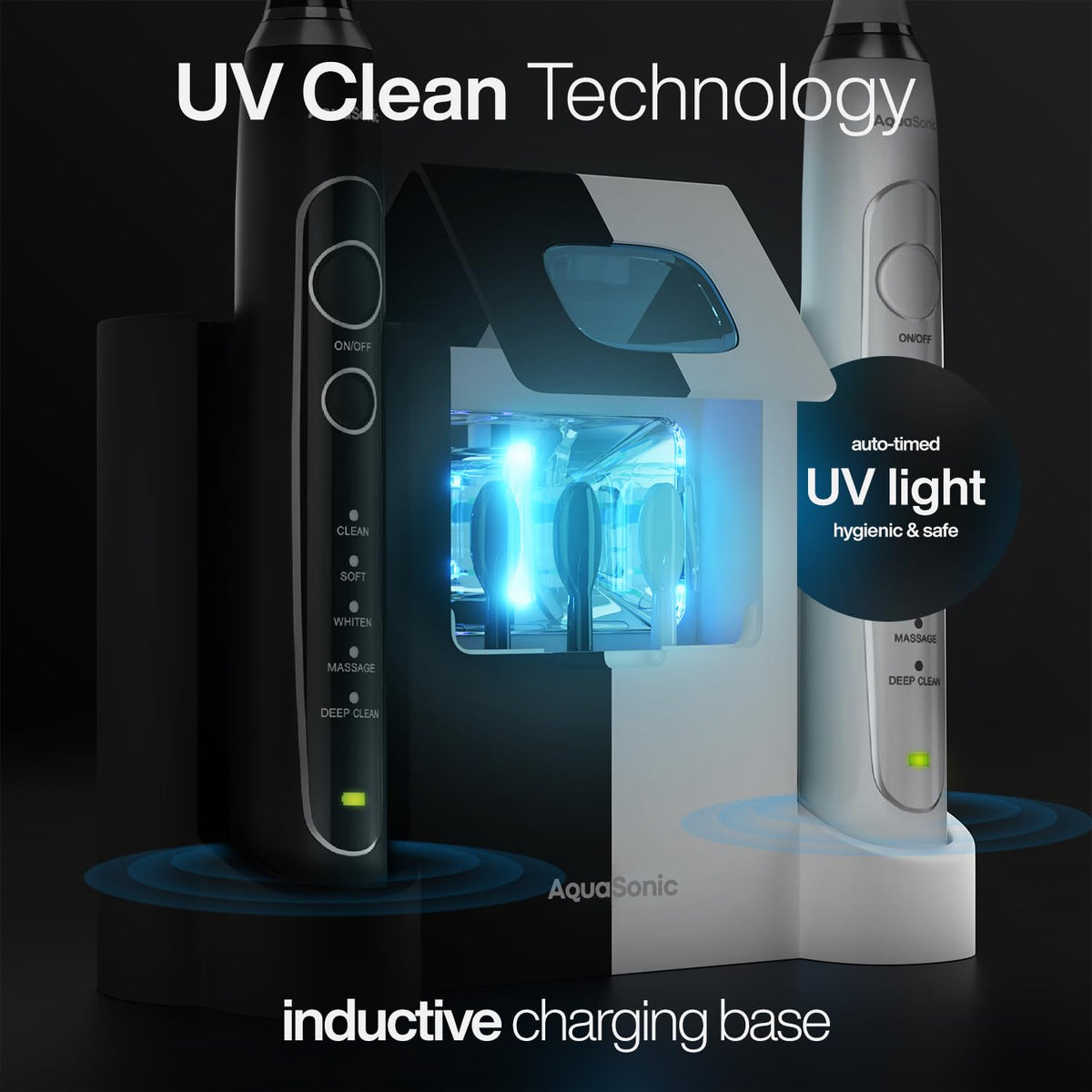 Electric Toothbrushes with UV Sanitizer B671
