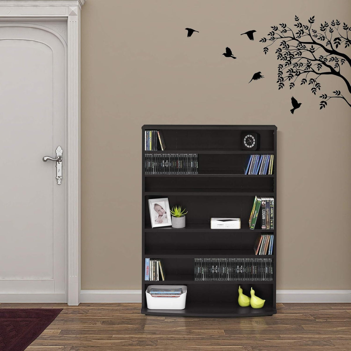 6 Tier Adjustable Multimedia Storage Tower F206681
