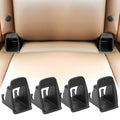 4Pcs Black Car Seat Latch Guides V230663
