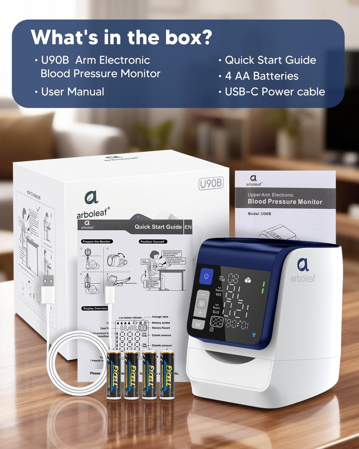 Blood Pressure Monitor Upper Arm N7622