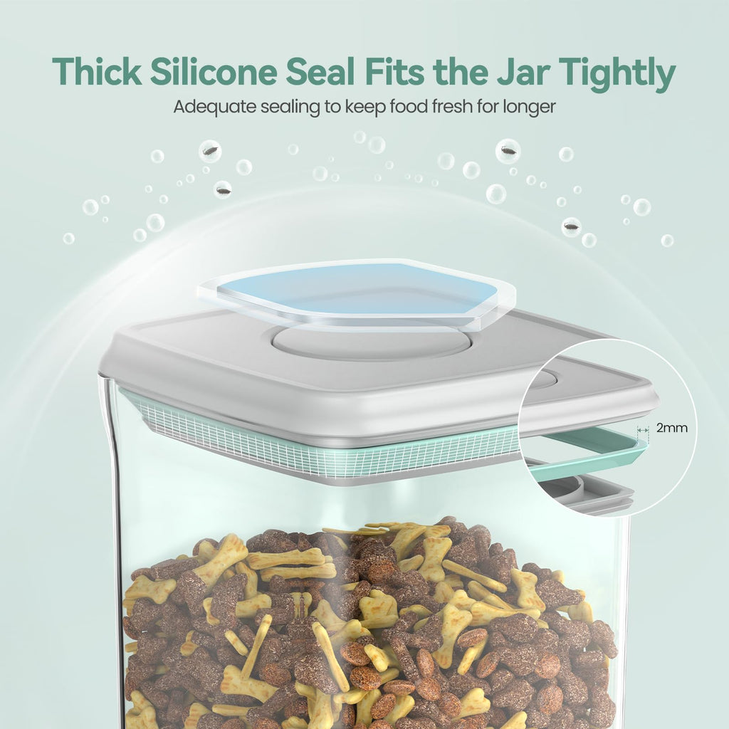 Airtight Treat Jar Container 2PC BPA-Free P820412