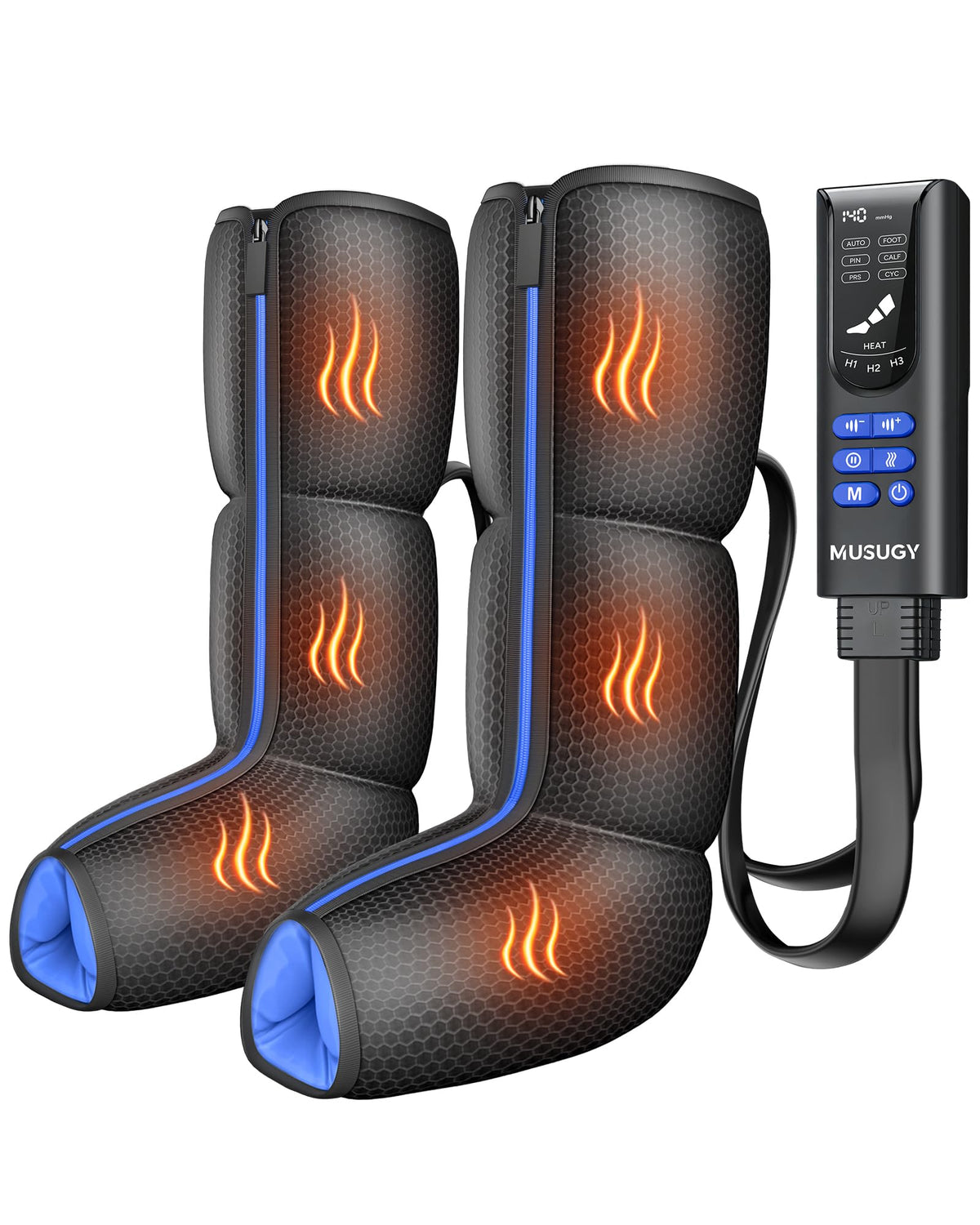 Air Compression Leg Massager with Heat R26334
