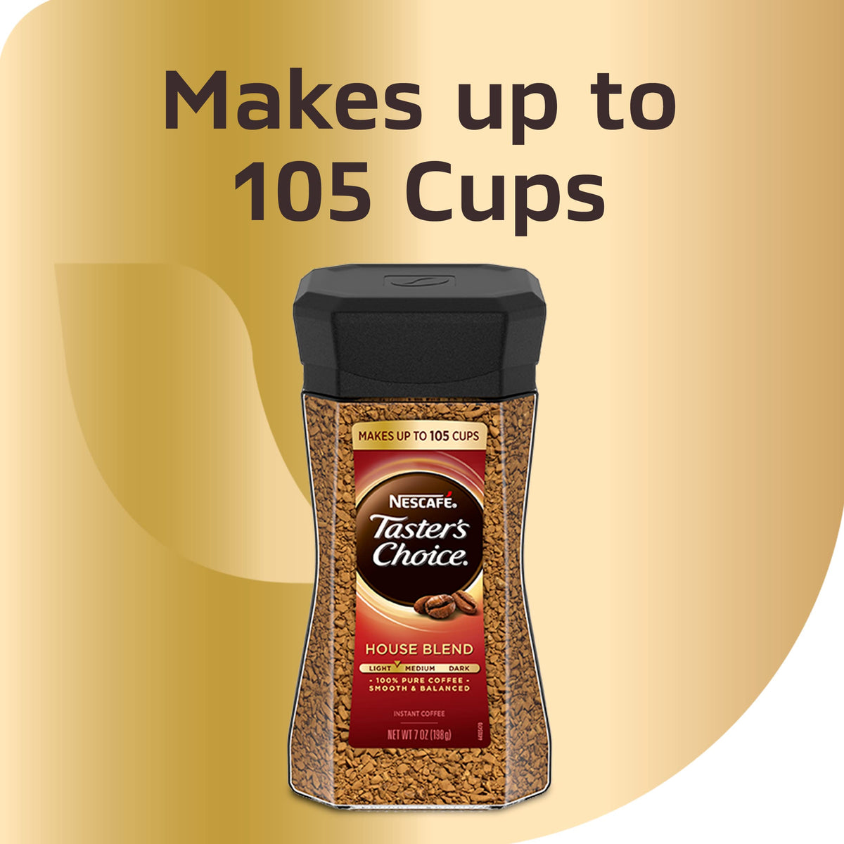 Instant Coffee 7 Ounce (Pack of 6) V63531