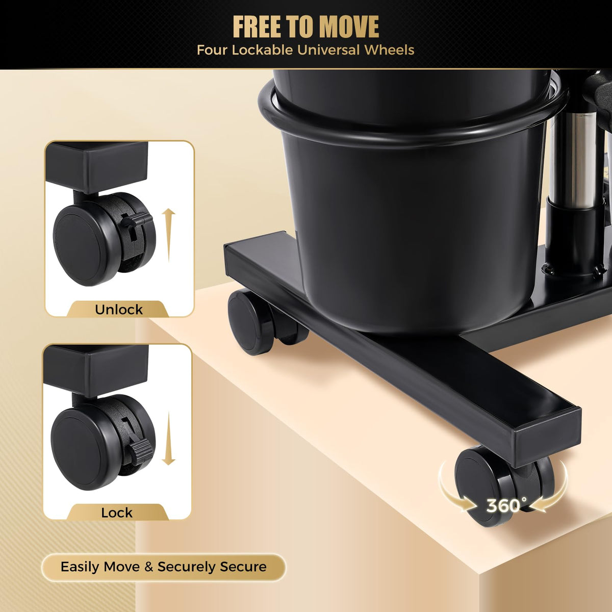 Portable Plastic Shampoo Unit with Electric Pump E1742