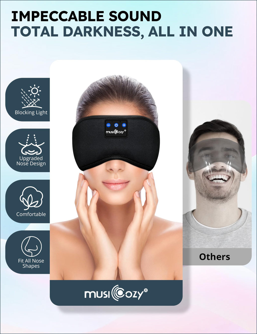 3D Bluetooth Sleep Headphones Headband O526149