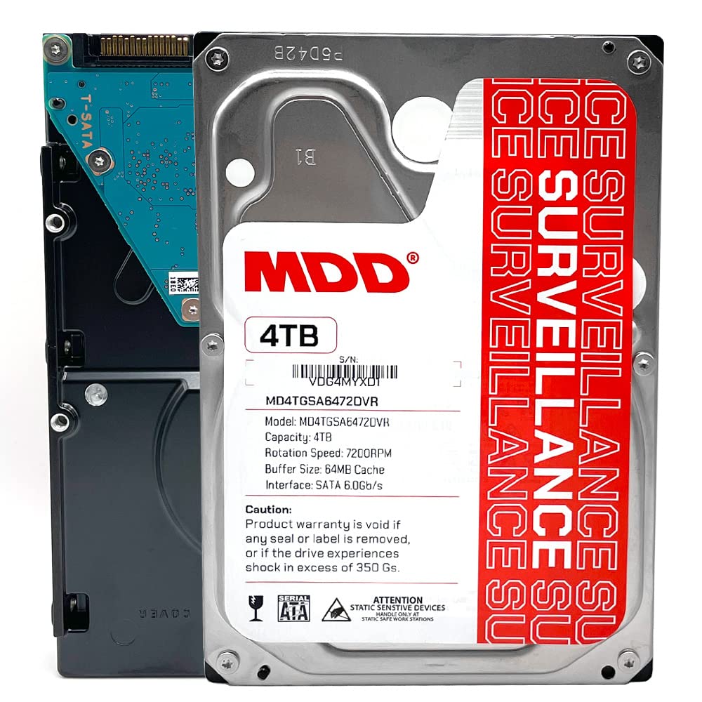4TB 7200RPM SATA 3.5-inch Internal Hard Drive I388