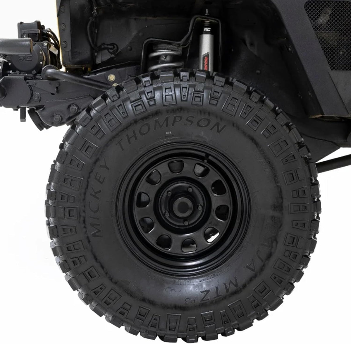Black Steel Wheel 16x8 5x6.5 Bolt Pattern E291562