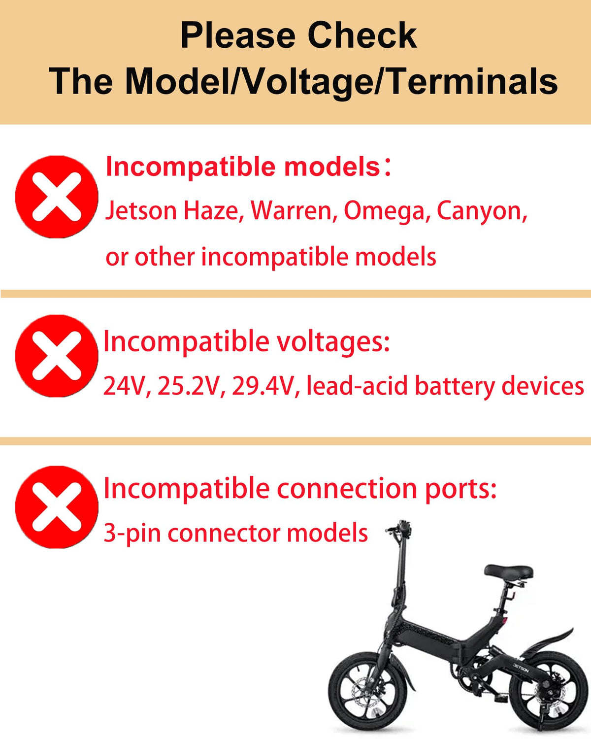 42V 2A Electric Scooter Charger J97183