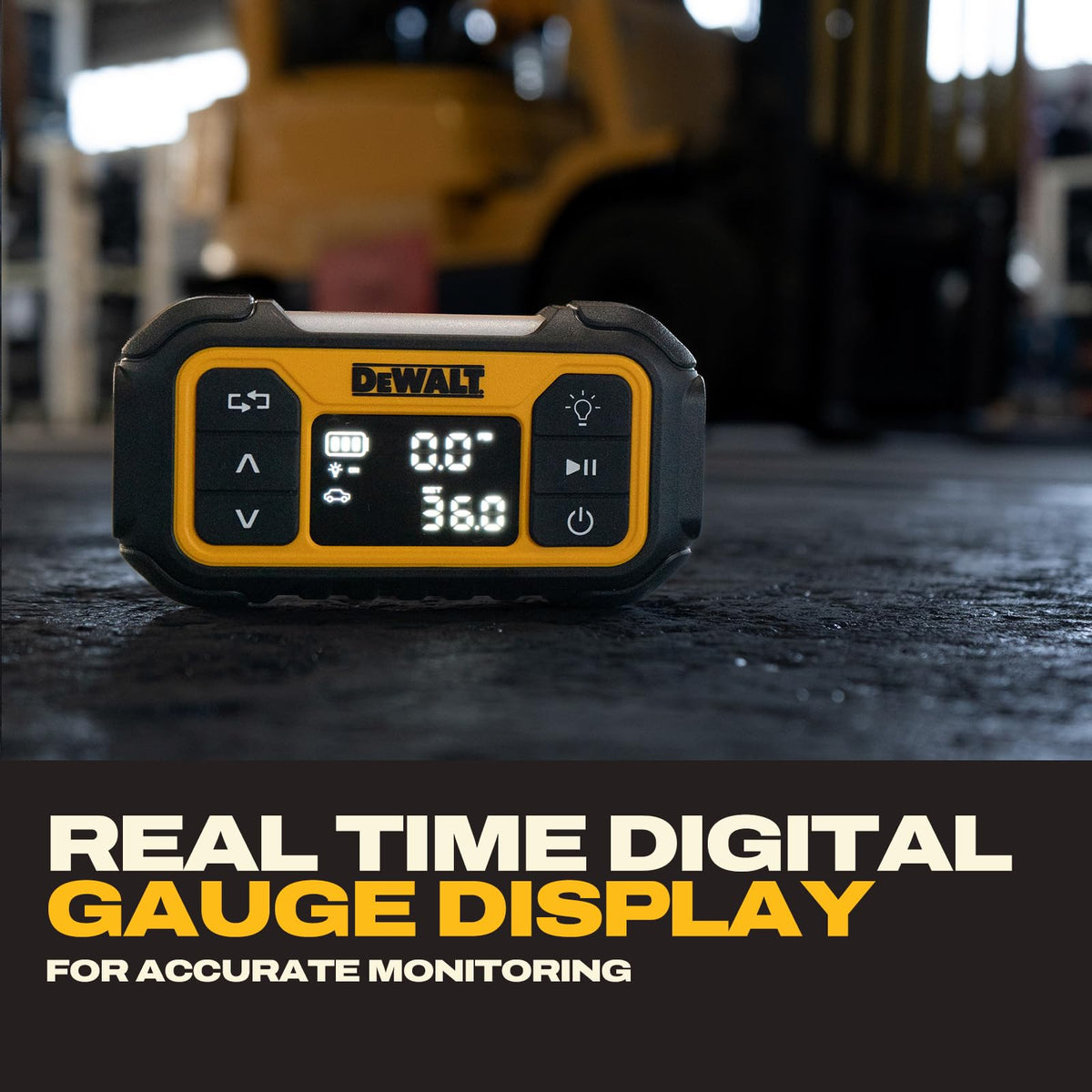 Portable 150 PSI 12V Tire Inflator with Digital Pressure Gauge P6979