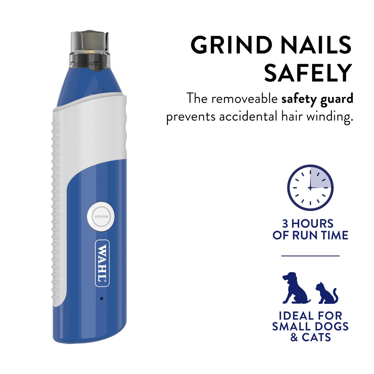 2-Speed Rechargeable Electric Pet Nail Grinder X9908