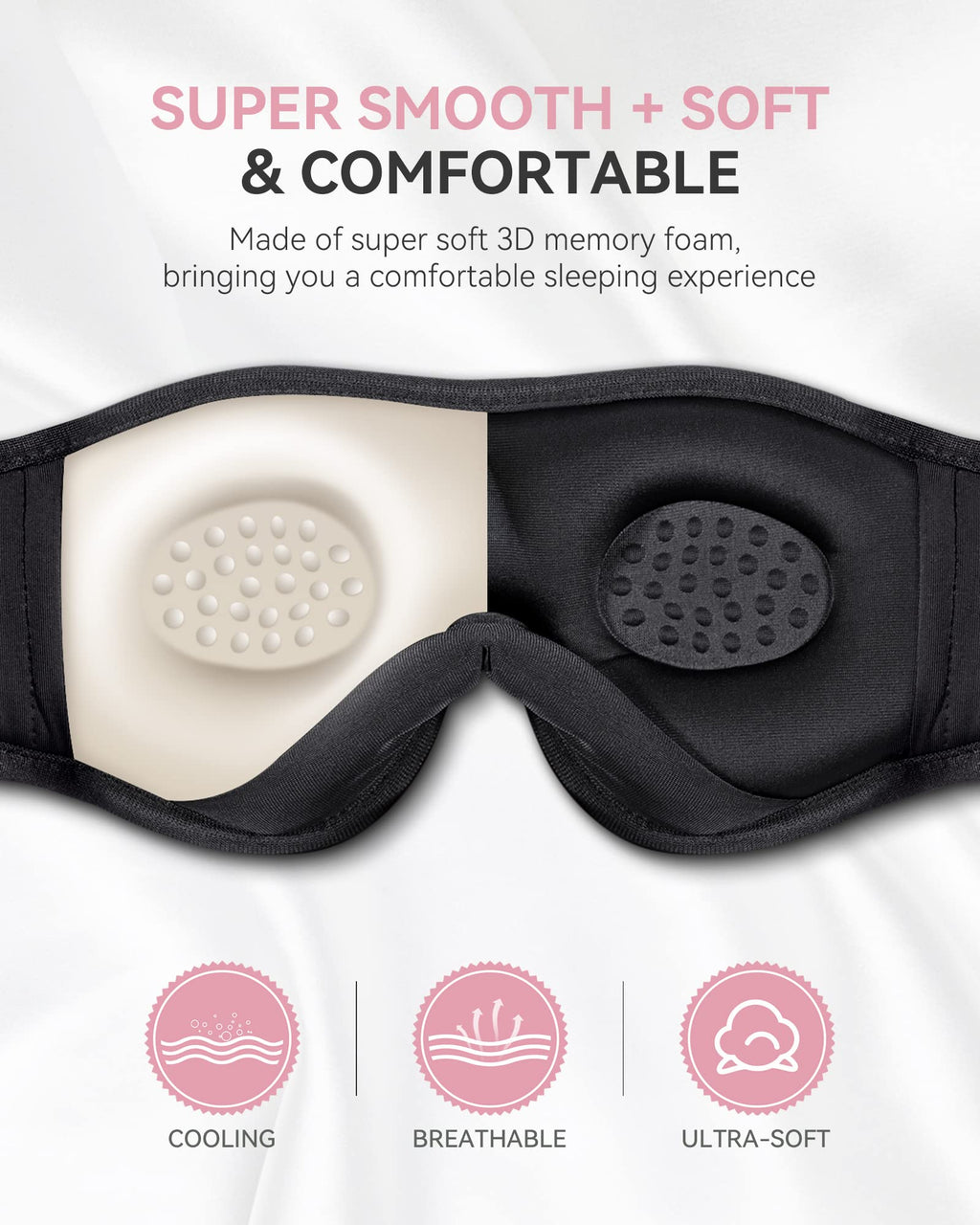 3D Bluetooth Sleep Headphones Headband O526149
