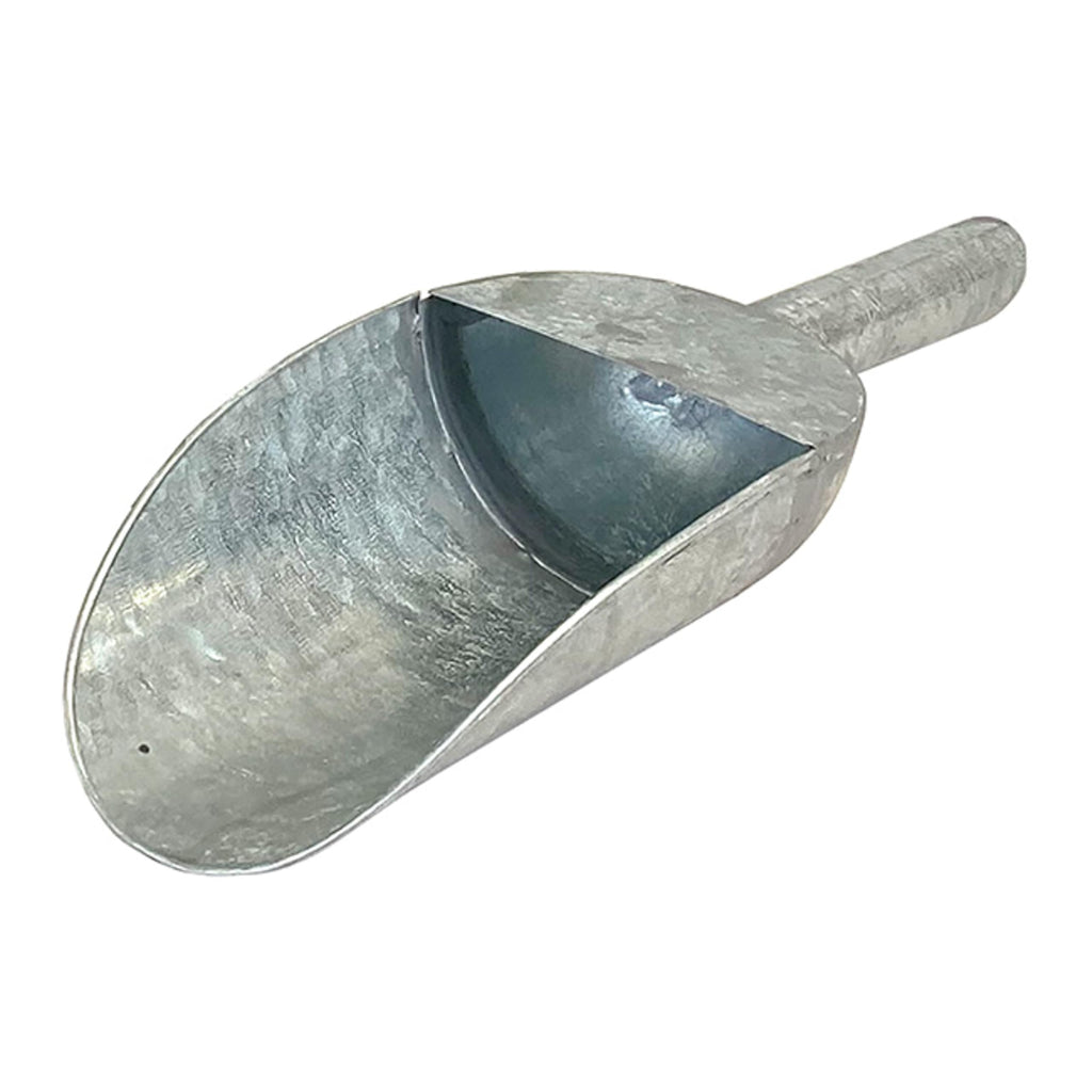 Galvanized Steel Bird Seed Storage Bucket Bin with Scoop N9994