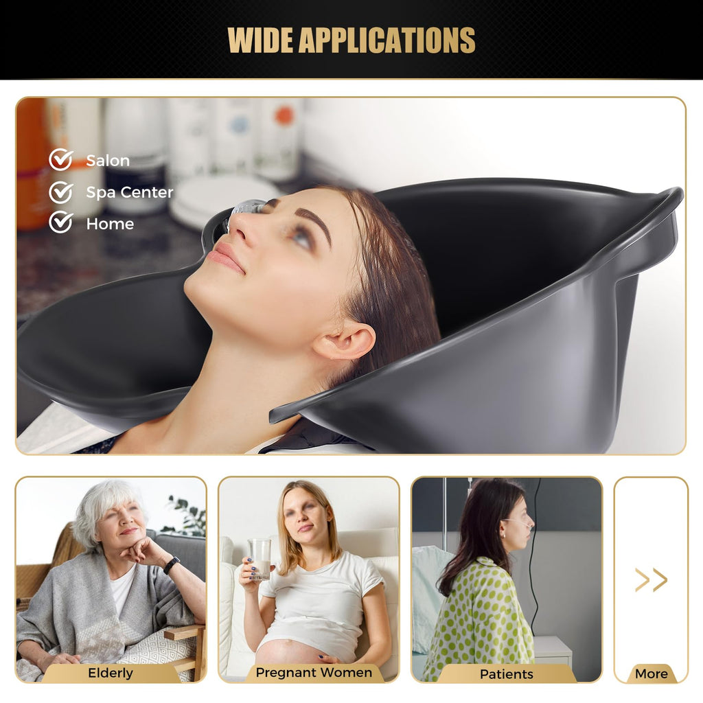 Portable Plastic Shampoo Unit with Electric Pump E1742